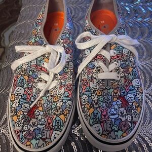 BOBS from Skechers Utopia Dandy with Colorful Design and White Soles